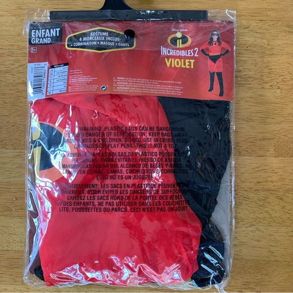 Child size Large Violet Incredibles Costume - Picture 2 of 13